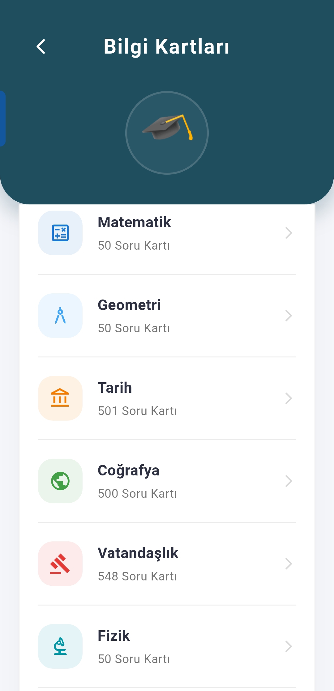Sınav Atlası Ekran 5